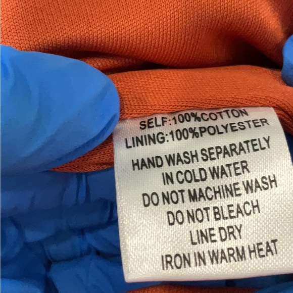 Cotton Candy LA Vibrant Orange Dress Size Large - Picture 4 of 4